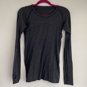 Lululemon tight fit ventilated long sleeve